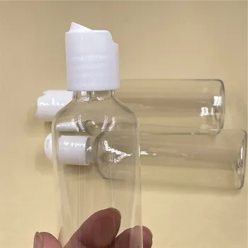 100ml şeffaf plastik boş şişe parfüm konteyneri sıvı depolama örnek ambalaj aracı