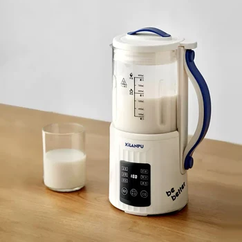 600 ml soya sütü makinesi elektrikli meyve sıkacağı taşınabilir Blender mikser değirmeni otomatik ısıtma soya süt makinesi ücretsiz filtre 220 V