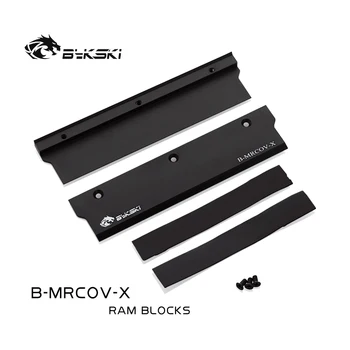 Bykski RAM soğutucu zırh B-MRCOV-X Ram bellek emici kapak ısı emici klip su soğutma zırh seti ile Bellek su bloğu
