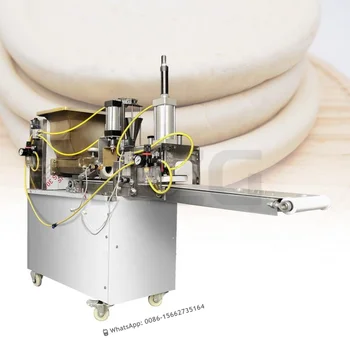 Elektrikli Küçük Otomatik Yapma Kek Presleme Karıştırıcı Pizza Topu Yuvarlama Makinesi Ve Hamur Bölücü Ekmek Çerez Ekmek