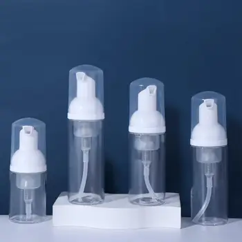 Kirpik Temizleyici Şampuan El Sabunu Köpüren Köpük pompa şişesi sabun şişesi Boş Doldurulabilir Şişe Seyahat Köpük Dağıtıcı