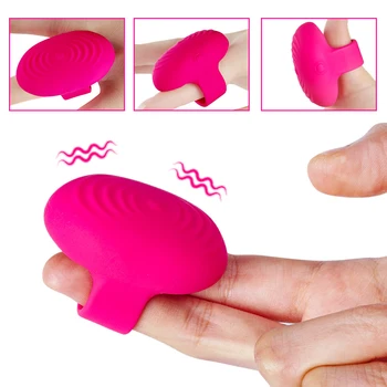 Mini Parmak Vibratör Masaj Meme Vajinal Klitoris Teşvik mastürbasyon için seks oyuncakları Kadınlar için Lezbiyen Orgazm Yetişkin Ürünleri