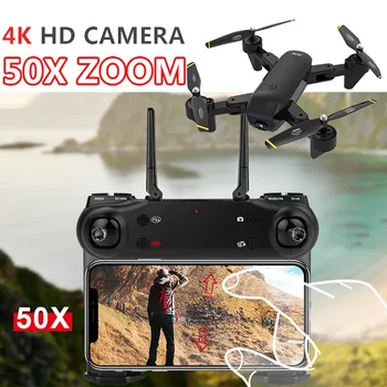 SG700D 4K 1080P Drone RC Katlanabilir dört pervaneli helikopter Çift Kamera İle Optik Akış 50X Zoom 2.4 G Wifi FPV Drone