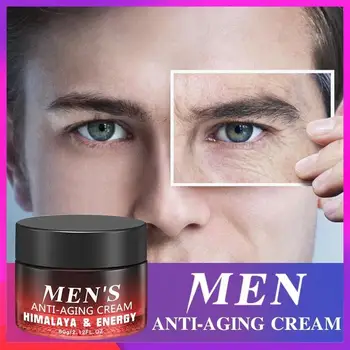 Yeni Anti Aging erkek Yüz Kremi Nemlendirici Kırışıklık karşıtı Yüz Cilt Bakımı Kollajen Retinol Hyaluronik Asit Gündüz & Gece Kremi
